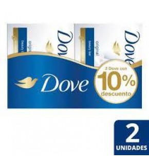 JABON DOVE BLANCO x2