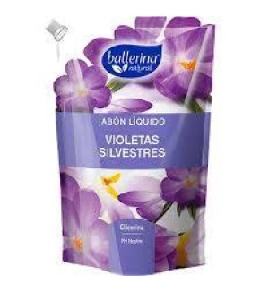 JABON LIQUIDO BALLERINA VIOLETAS 750ML