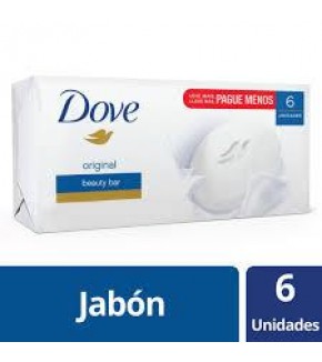 JABON DOVE X 6