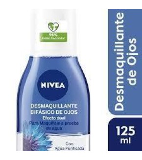 NIVEA DESMAQUILLANTE OJOS BIFASICO 125ML