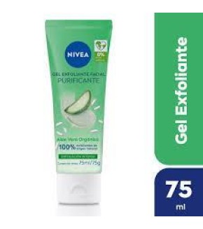 NIVEA GEL EXFOLIANTE FACIAL ALOE ORG. 75ML
