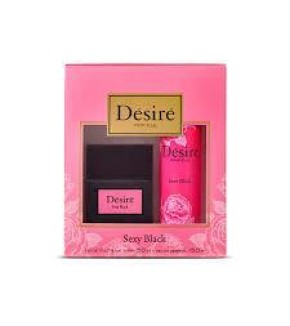PACK DESIRÉ SEXY BLACK PERFUME + DESODORANTE