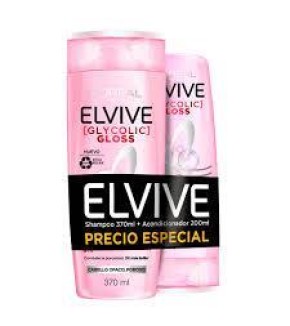 PACK ELVIVE GLYCOLIC 370+200ML