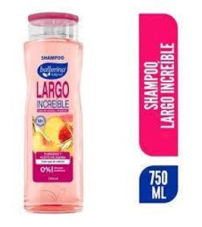 SHAMPOO BALLERINA DURAZNO Y JOJOBA 750ML