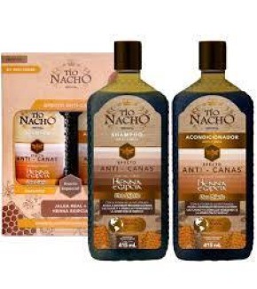 TIO NACHO PACK SH + AC EFECTO ANTI CANAS