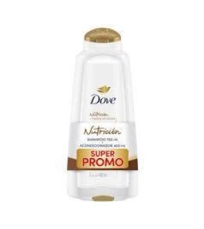 DOVE SH 750ML+ AC 400 NUTRICION