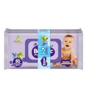 BABYSEC TOALLITAS PREMIUM C/TAPA x150