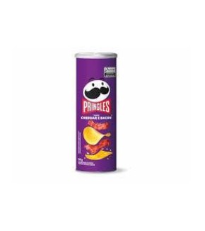 PRINGLES CHEDDAR Y BACON 105G