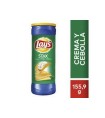 LAYS STAX QUESO CREMA/CEBOLLA 163G