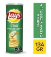 LAYS STAX QUESO CREMA/CEBOLLA 134G