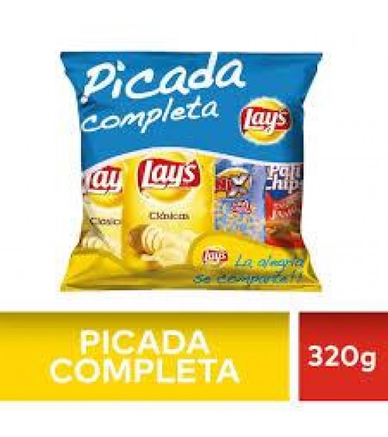 PICADA COMPLETA LAYS 320G