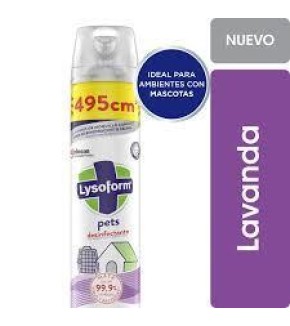 LYSOFORM AEROSOL PETS 495ML